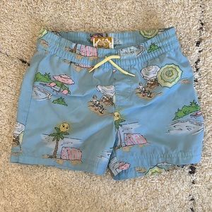 The Beaufort Bonnet Company Boys’ Swim Trunks, size 4T